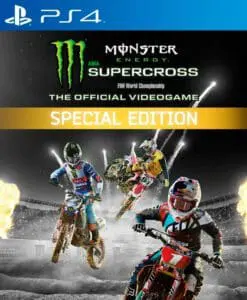 Monster Energy Supercross 4 Special Edition Ps4