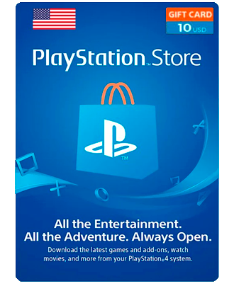 psn card 10usd