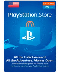 psn card 25usd