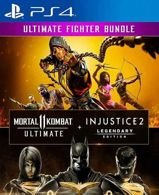 Mortal Kombat 11 Ultimate + Injustice 2 Leg. Edition Bundle Ps4