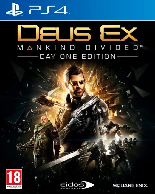Deus Ex Mankind Divided Deluxe Edition Ps4