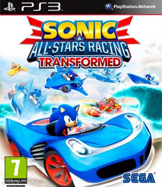 Sonic All Star Racing Ps3