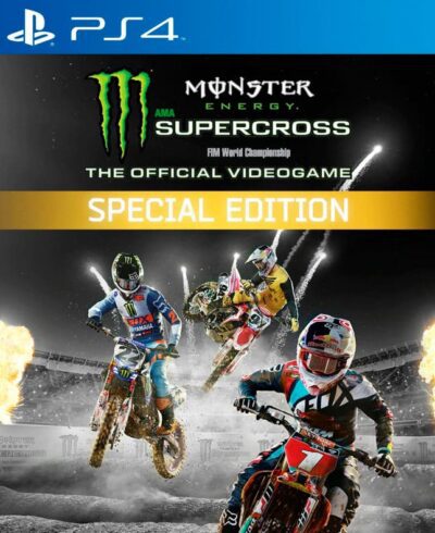 Monster Energy Supercross 4 Special Edition Ps4