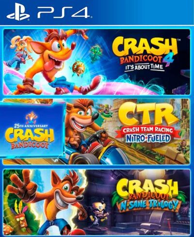 Crash Bandicoot Crashiversary Bundle Ps4