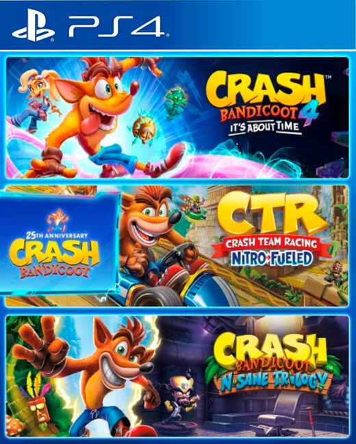 Crash Bandicoot Pack Aniversario Ps4