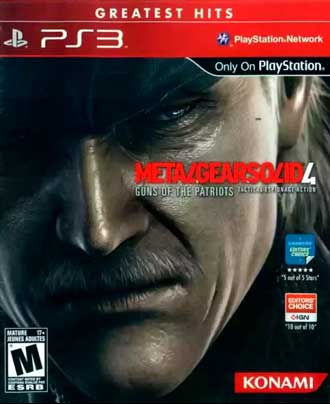 Metal Gear Solid 4 Guns of the Patriots PS3